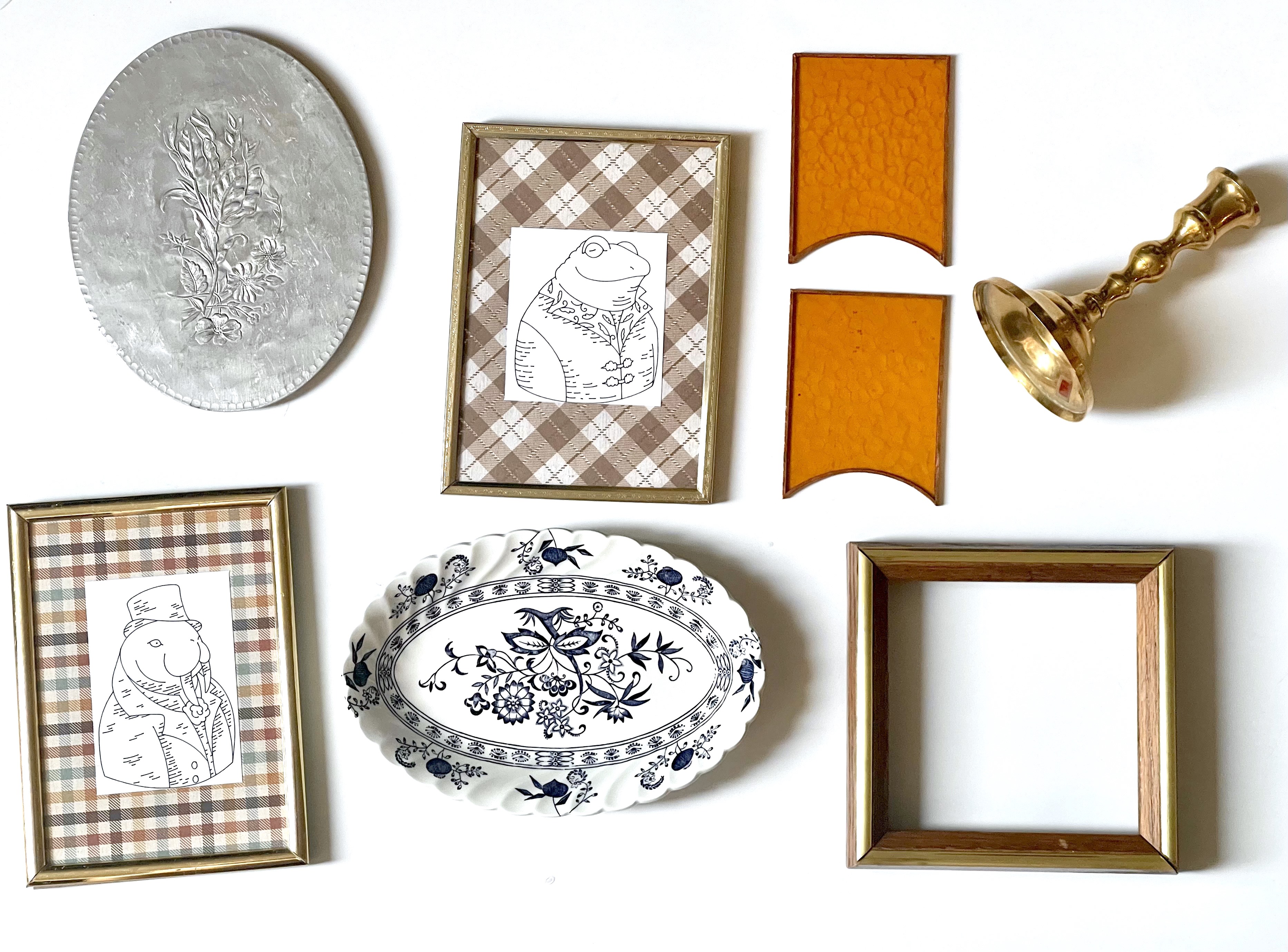 How to Style Vintage Brass